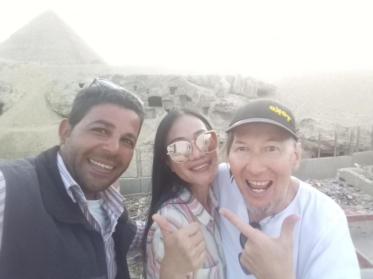 Toman Pyramids Hotel Kafret el-Gabal Eksteriør billede