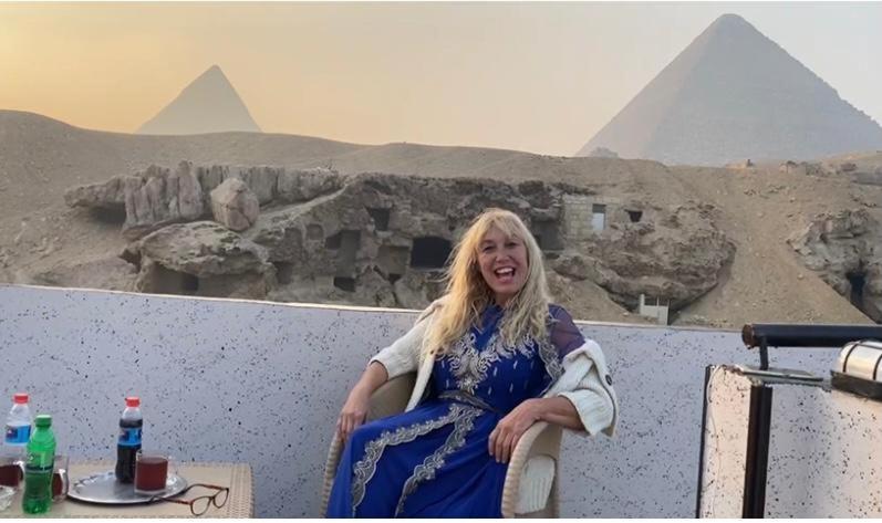 Toman Pyramids Hotel Kafret el-Gabal Eksteriør billede